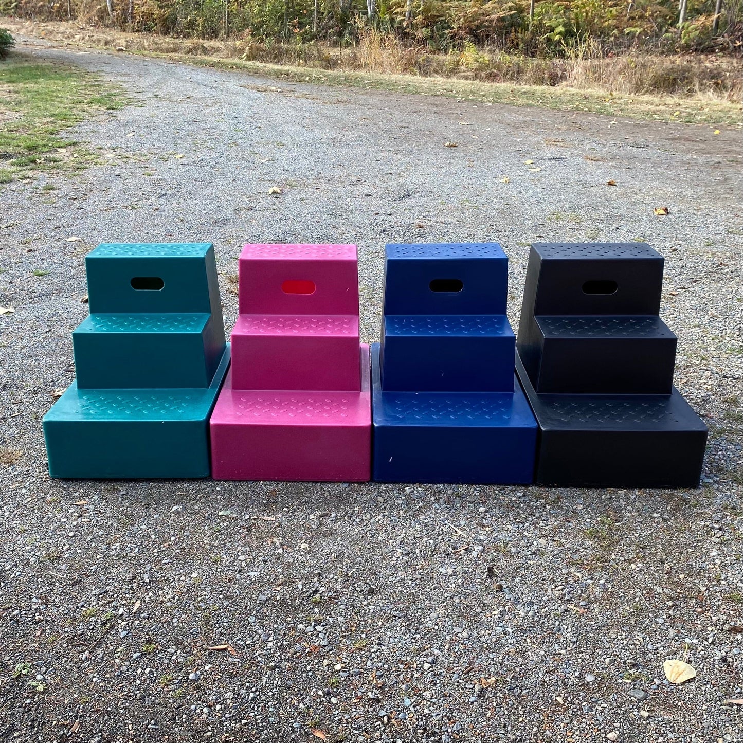 Classic Show Jumps Arena Accessories Mounting Block - 3 Step