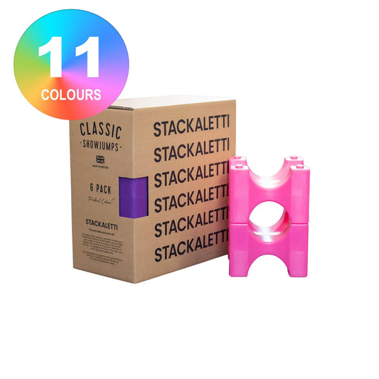 Classic Show Jumps Jump Blocks Stackaletti - Set of 6