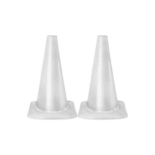 Copper Pony Poles Arena Accessories White Training Cone Pair - 18" (White)