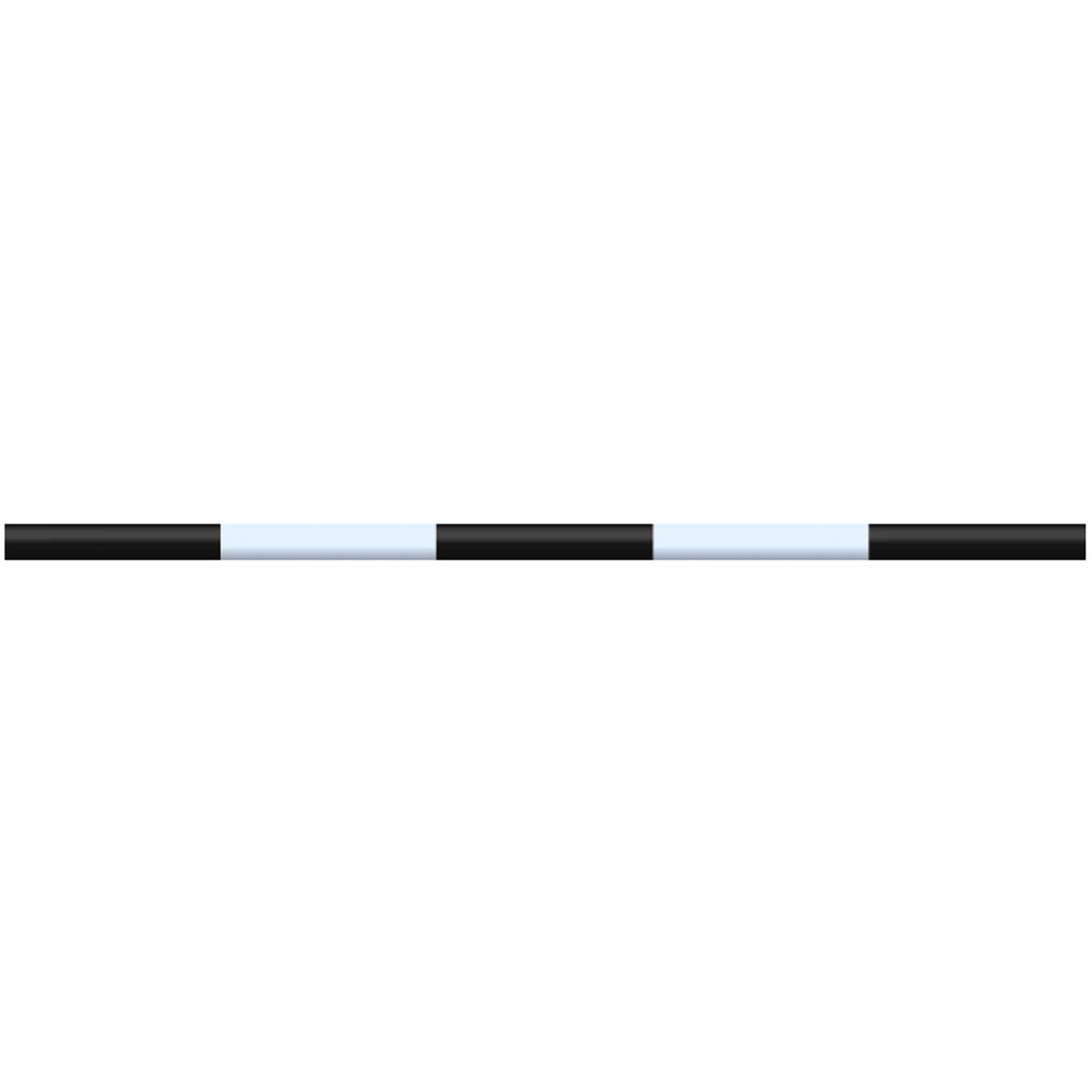 Copper Pony Poles Black / White Pole - 10' ft Zero Maintenance (Polymer Wrapped Wood)