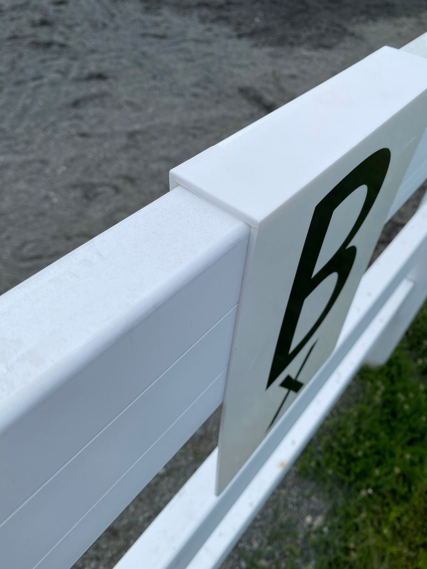 Copper Pony Poles Dressage Dressage Rail Letters (Set of 12)