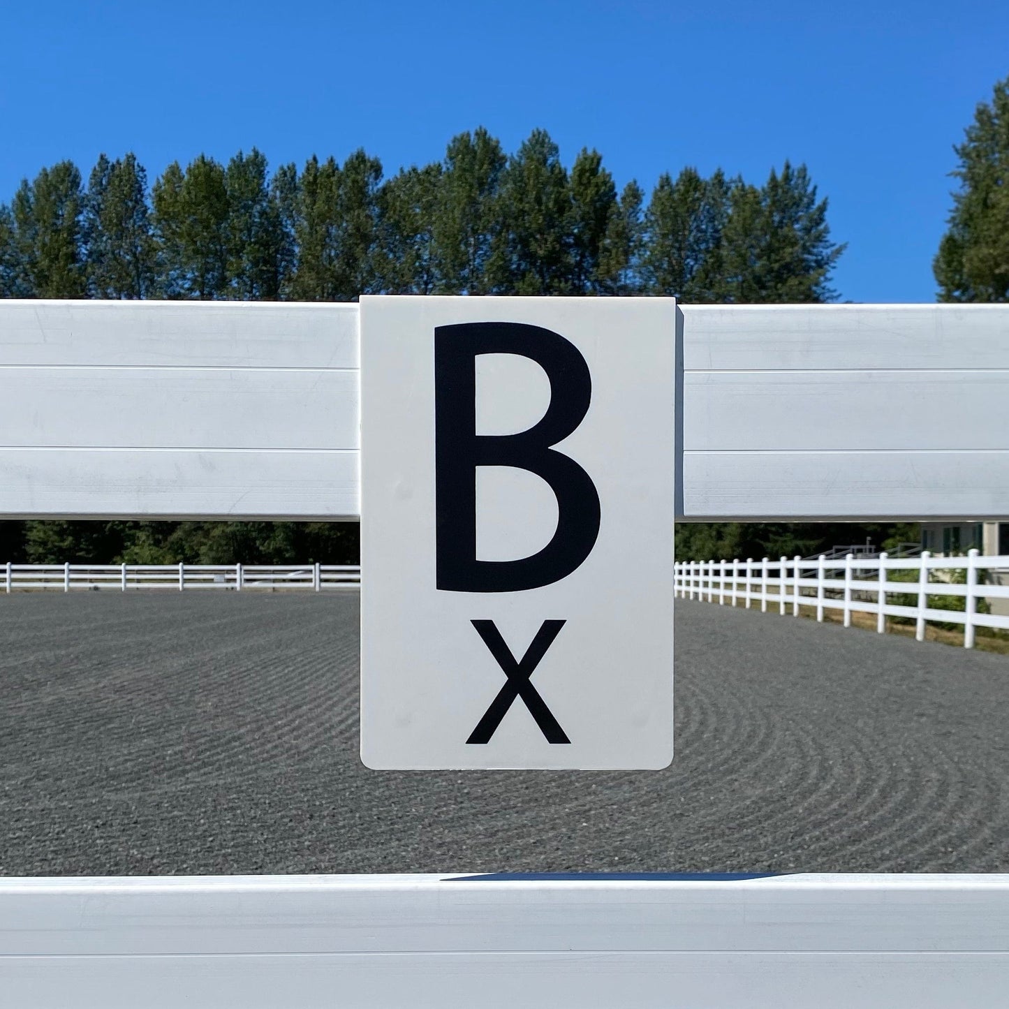 Copper Pony Poles Dressage Dressage Rail Letters (Set of 12)