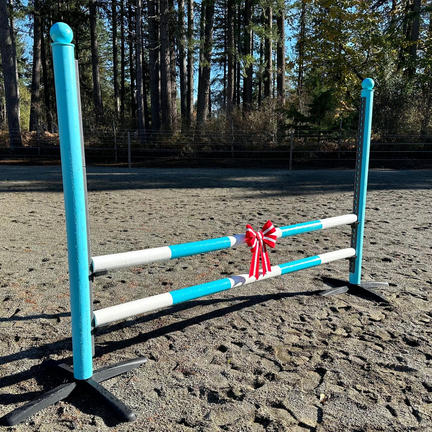 Copper Pony Poles Jump Poles Poles - 8' ft wood (Set of 2)