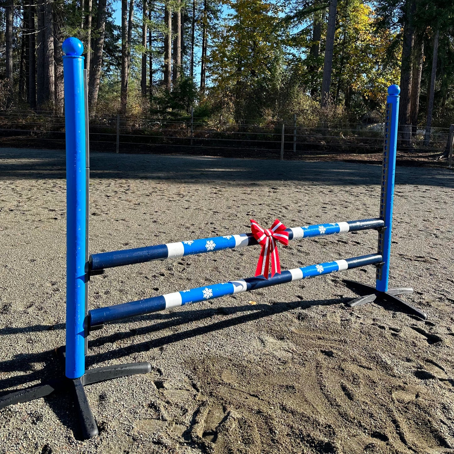 Copper Pony Poles Jump Poles Poles - 8' ft wood (Set of 2)