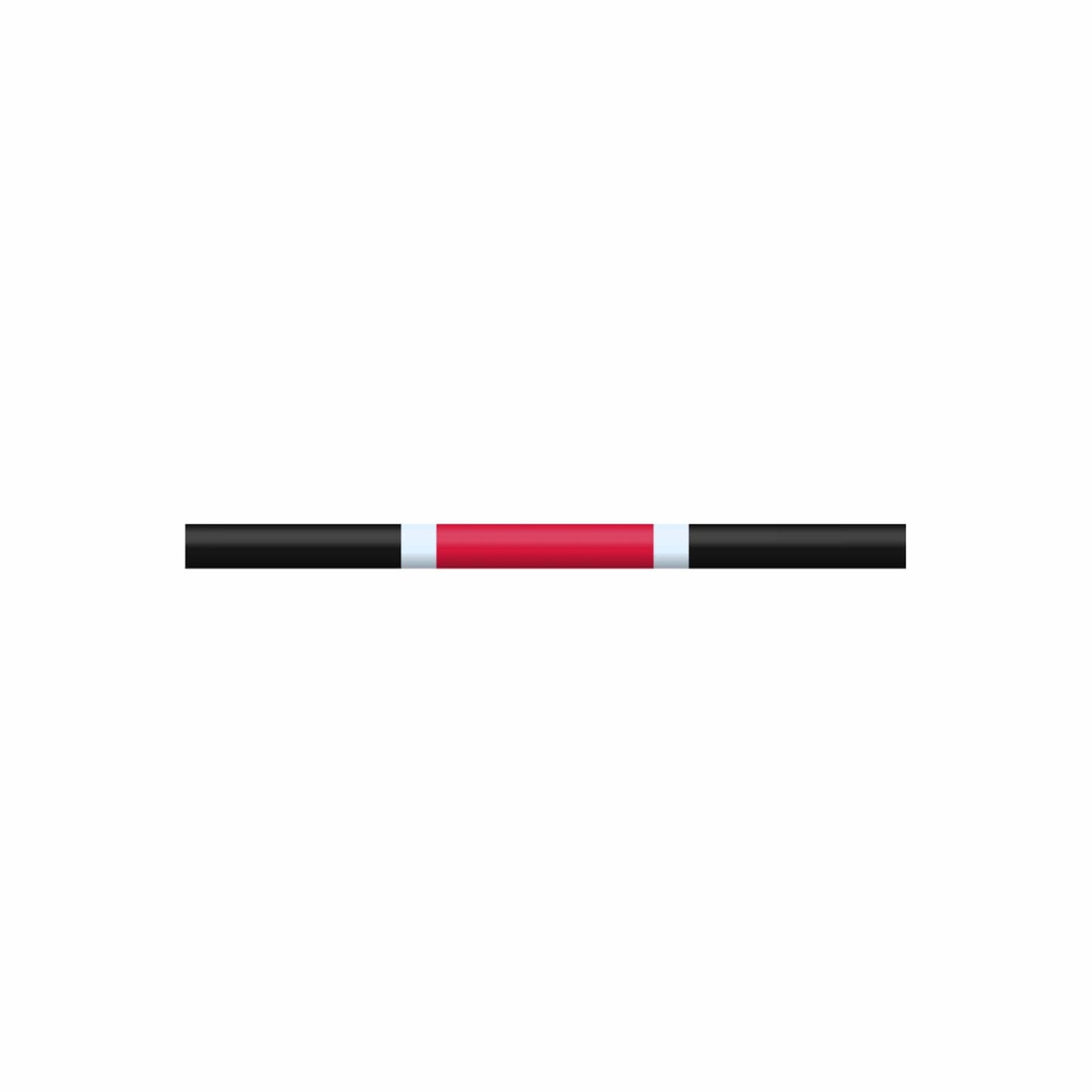 Copper Pony Poles Light Red / Black Pole - 6.5' ft Zero Maintenance (Polymer Wrapped Wood)