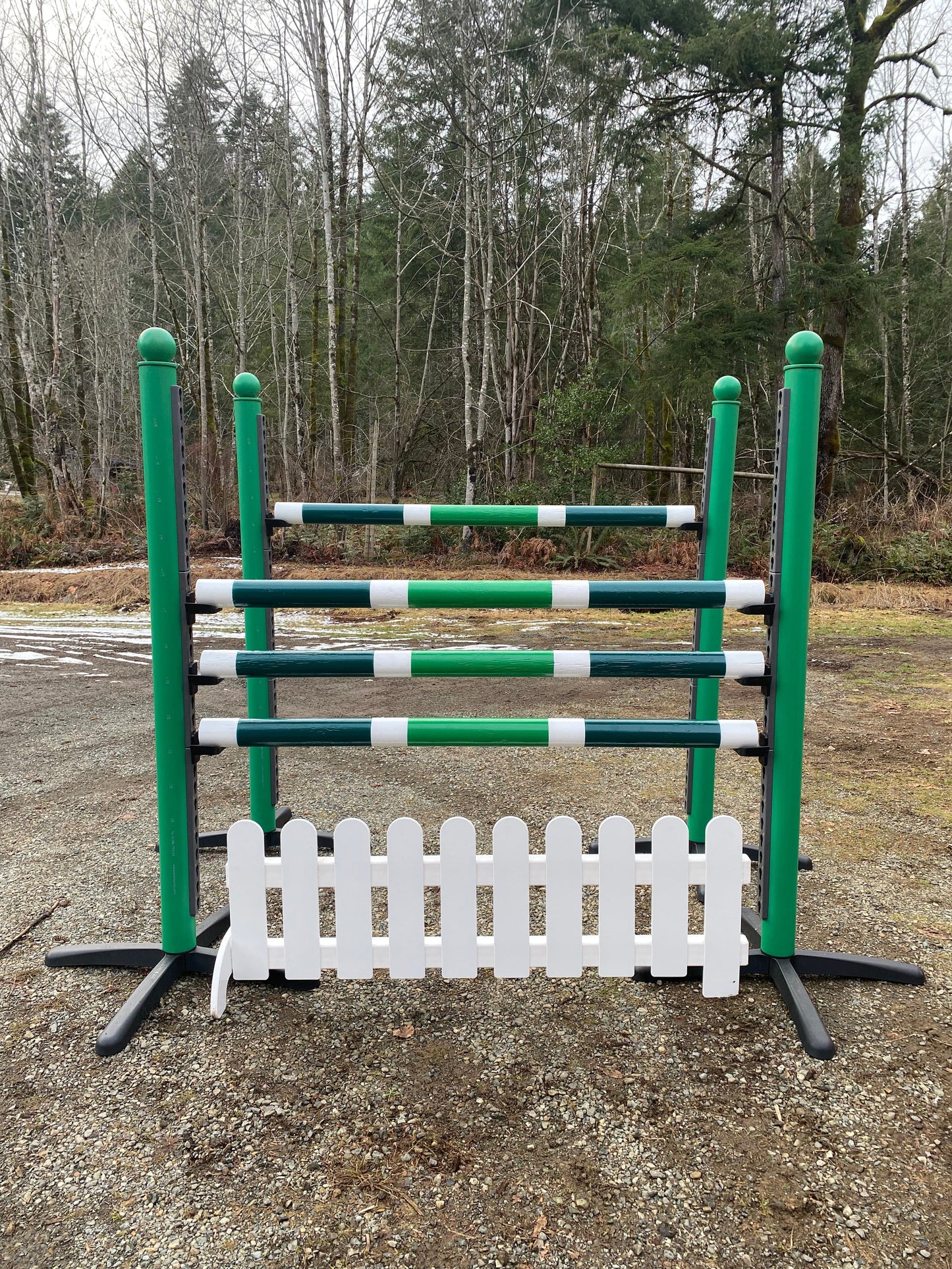 Copper Pony Poles Poles - 5' ft wood (set of 4)