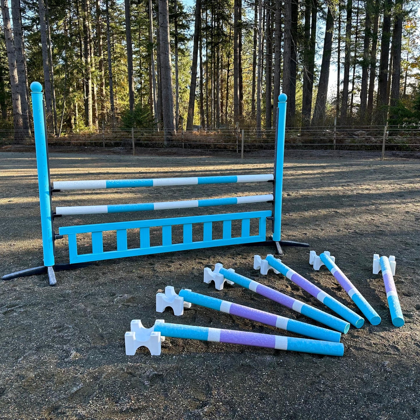 Copper Pony Poles Polework Kit (4' Wood Poles)
