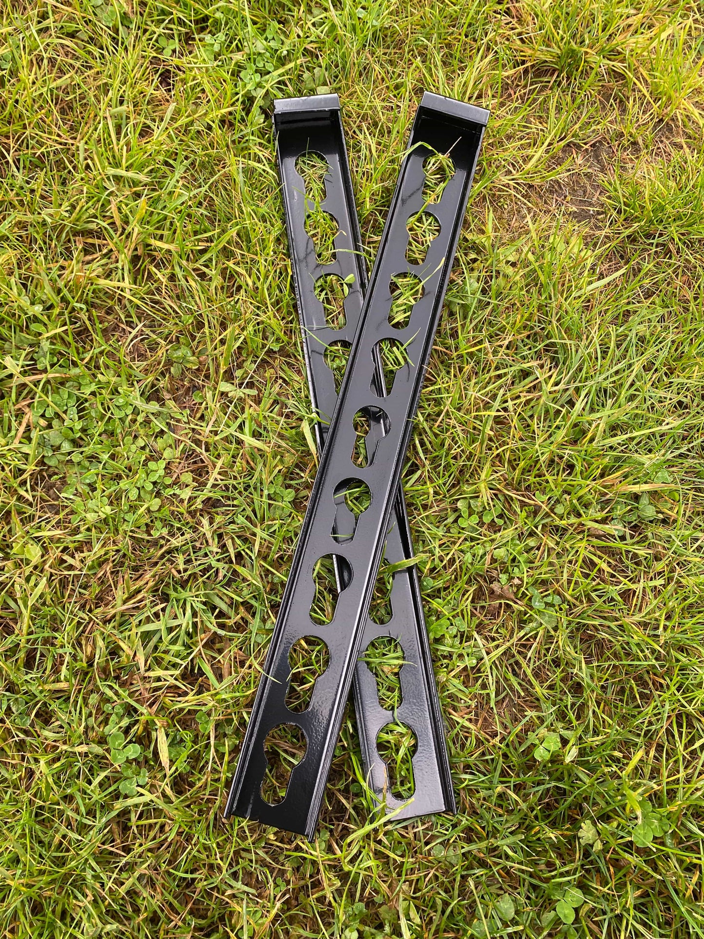 Hope Horse Jump Hardware Keyhole Barrel Track - 20" Inches Long