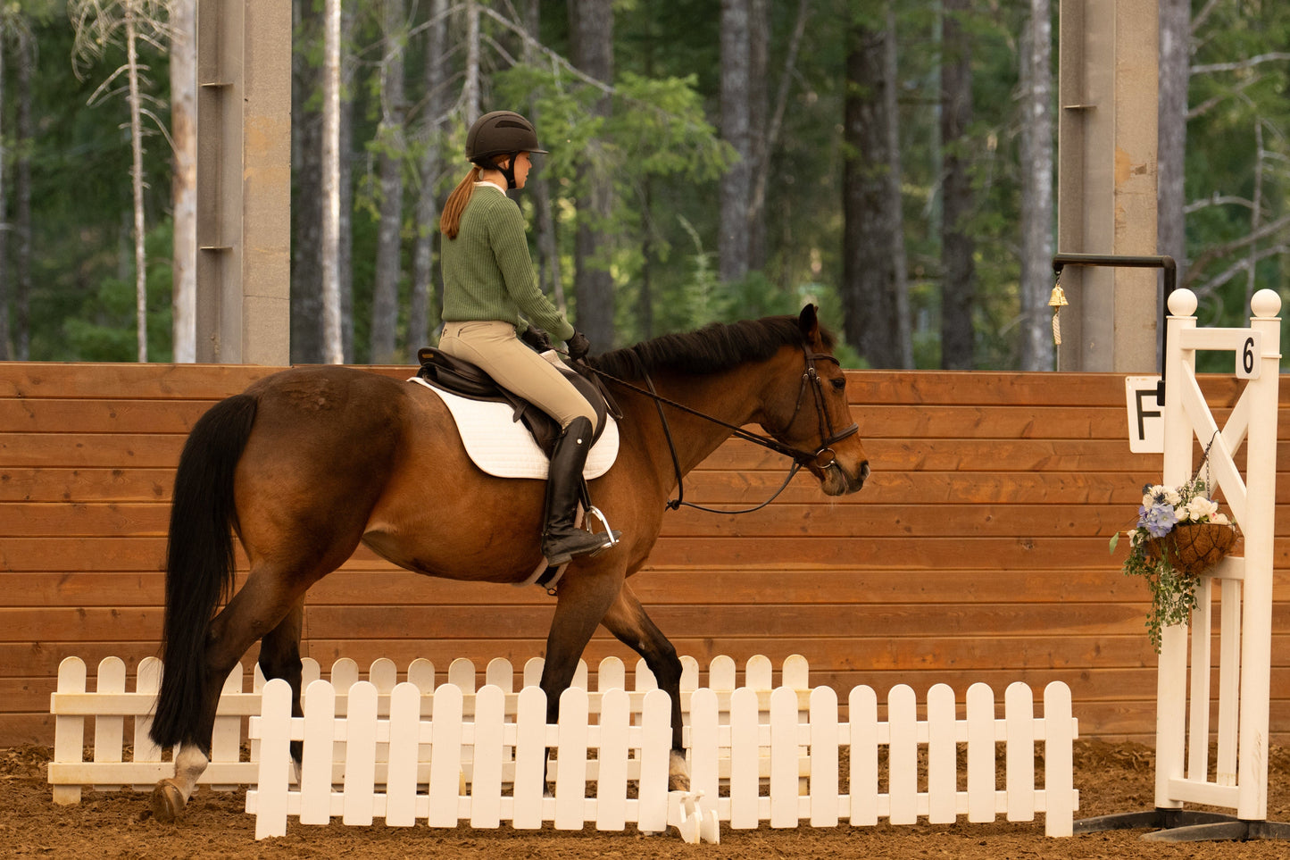 Jump 4 Joy Jump Filler Standing Picket Fence - 10' Wide