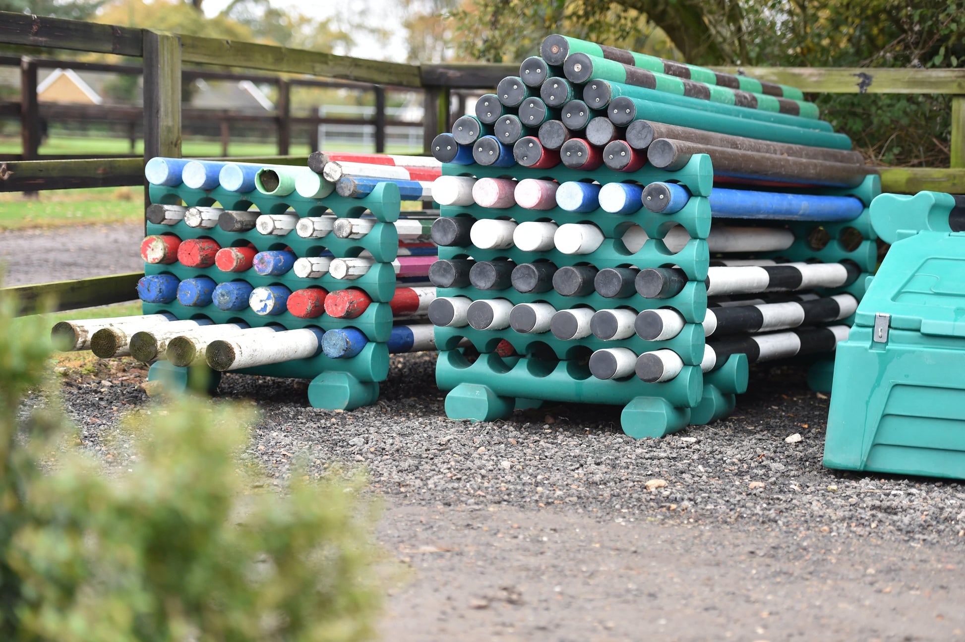 Classic Show Jumps Arena Accessories Pole Tidy Storage - Base