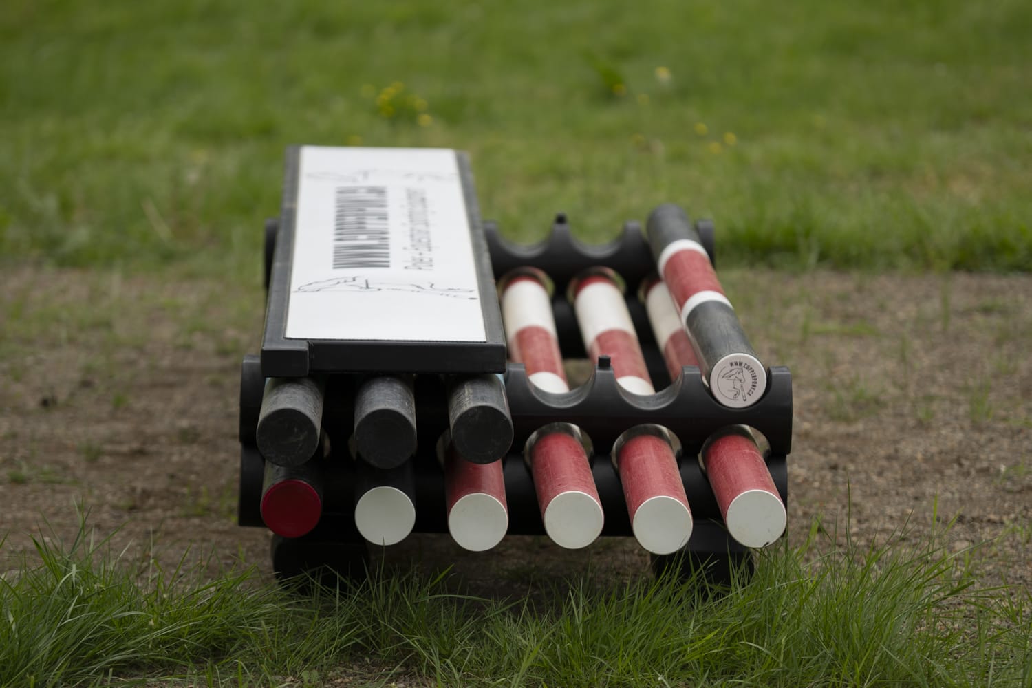 Classic Show Jumps Arena Accessories Pole Tidy Storage - Top