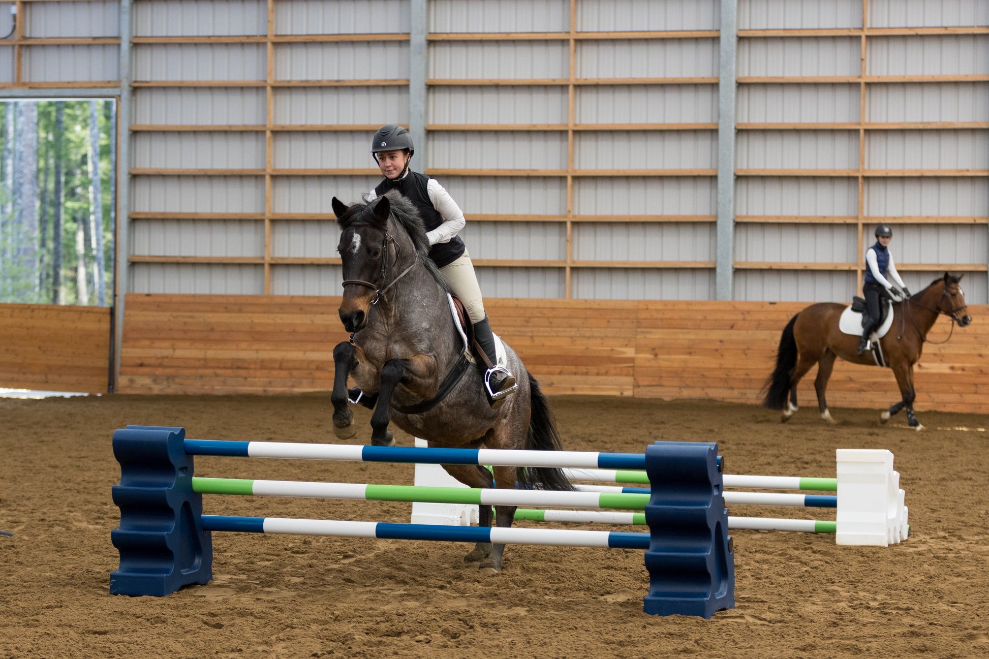 Classic Show Jumps Jump Blocks 3' Sloping Jump Block - Set of 2