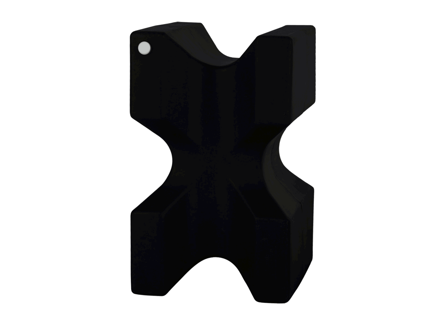 Classic Show Jumps Jump Blocks Black X Jump Block - Set of 2