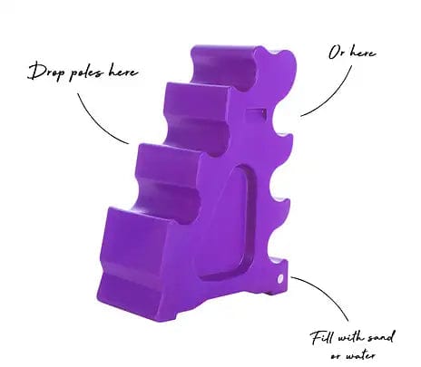 Classic Show Jumps Jump Blocks Grape Purple 3' Sloping Jump Block - Set of 2