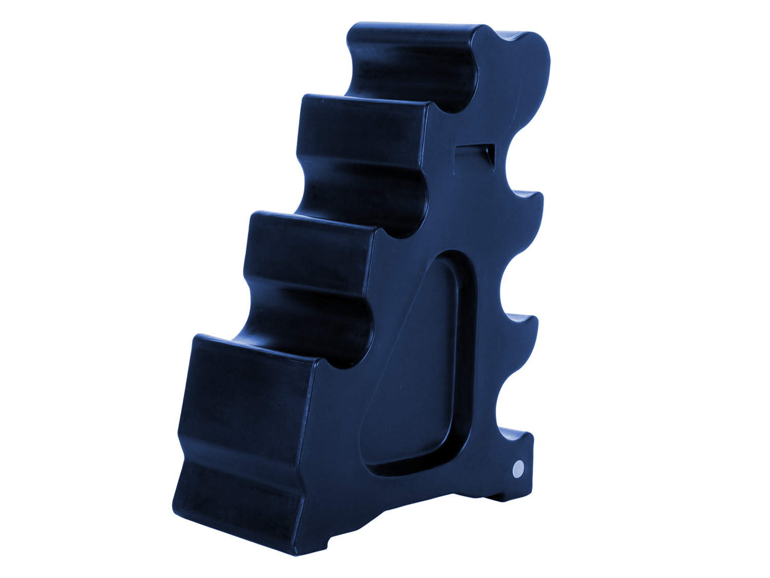 Classic Show Jumps Jump Blocks In the Navy Blue 3' Sloping Jump Block - Set of 2