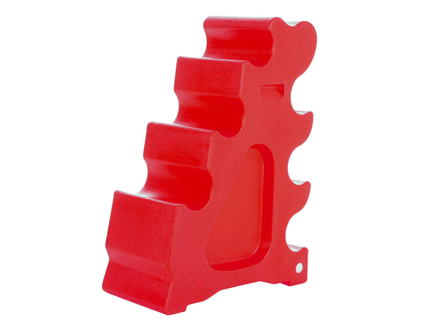 Classic Show Jumps Jump Blocks Real Red 3' Sloping Jump Block - Set of 2