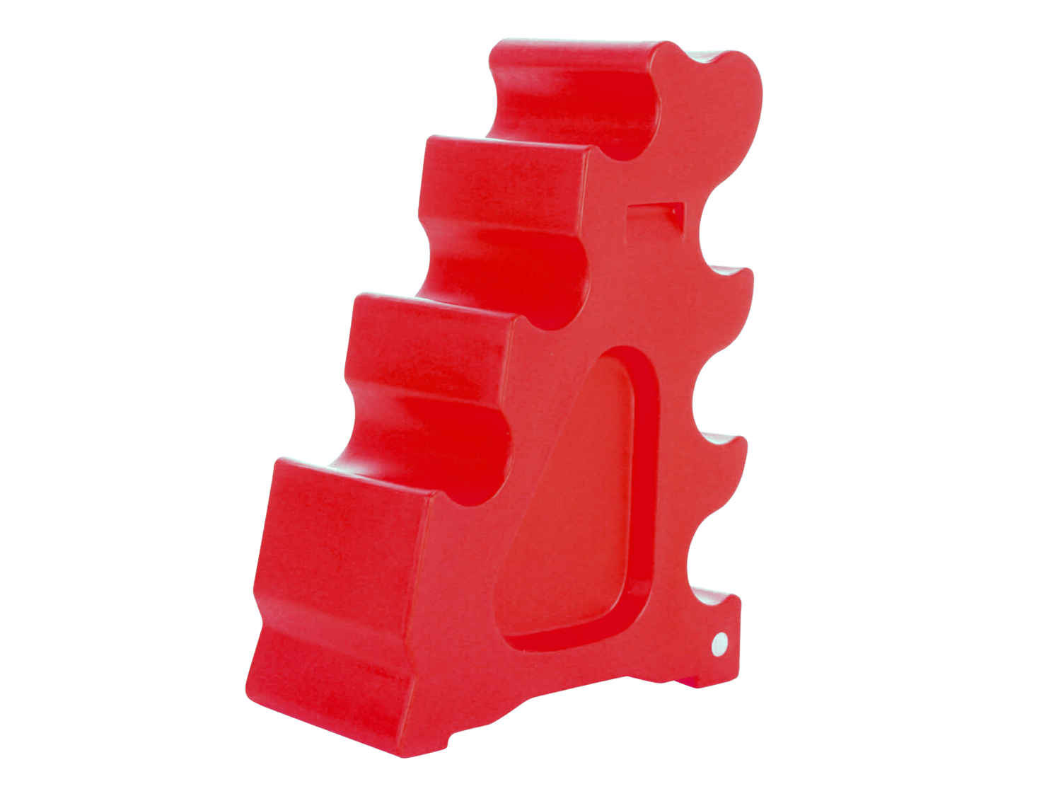 Classic Show Jumps Jump Blocks Real Red 3' Sloping Jump Block - Set of 2