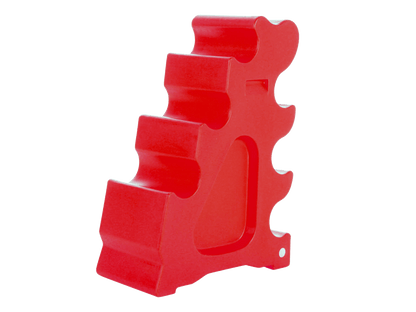 Classic Show Jumps Jump Blocks Real Red 3' Sloping Jump Block - Set of 2