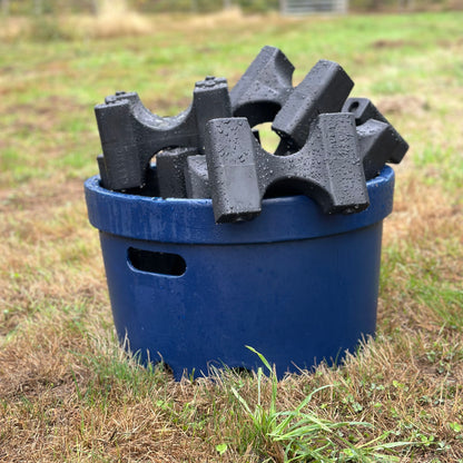 Classic Show Jumps Stable Accessories 1 Step Round Heavy Duty Block