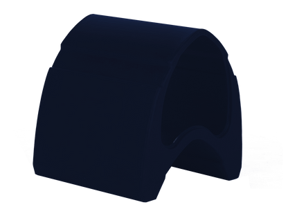 Classic Show Jumps Stable Accessories Navy Blue Saddle Carrier / Rack