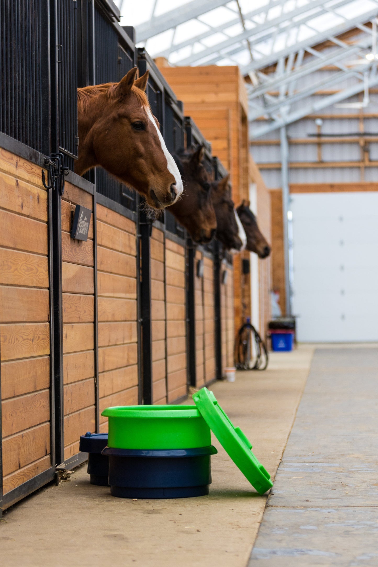 Classic Show Jumps Stable Accessories Stacking Feed Bin