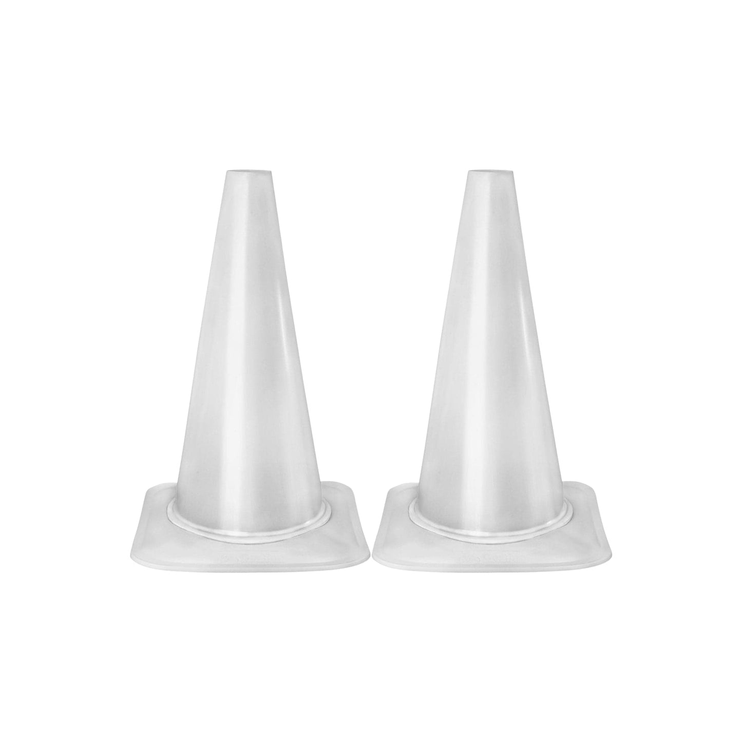 Copper Pony Poles Arena Accessories White Training Cone Pair - 18" (White)