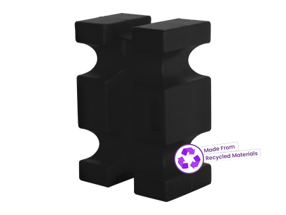 Copper Pony Poles Black Parallel Jump Block - Set of 2