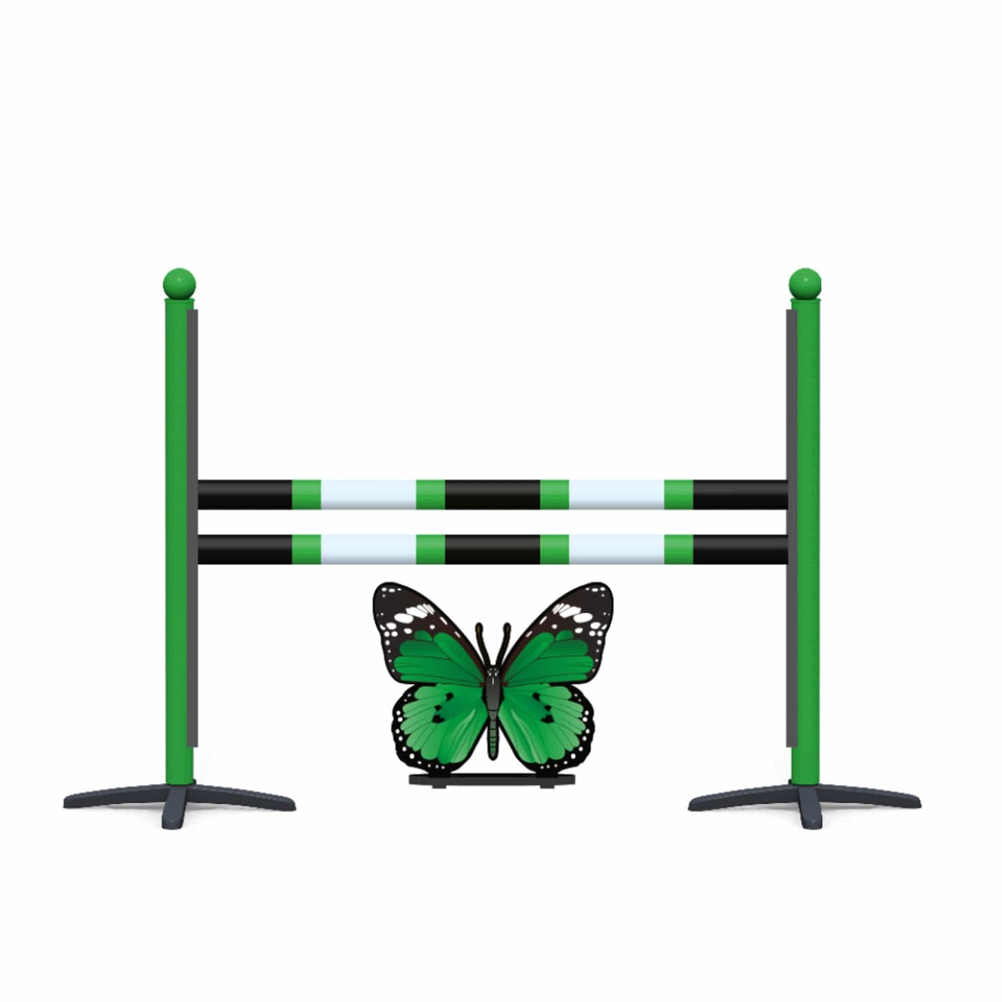 Copper Pony Poles Bundle 8' Butterfly Jump - Tall