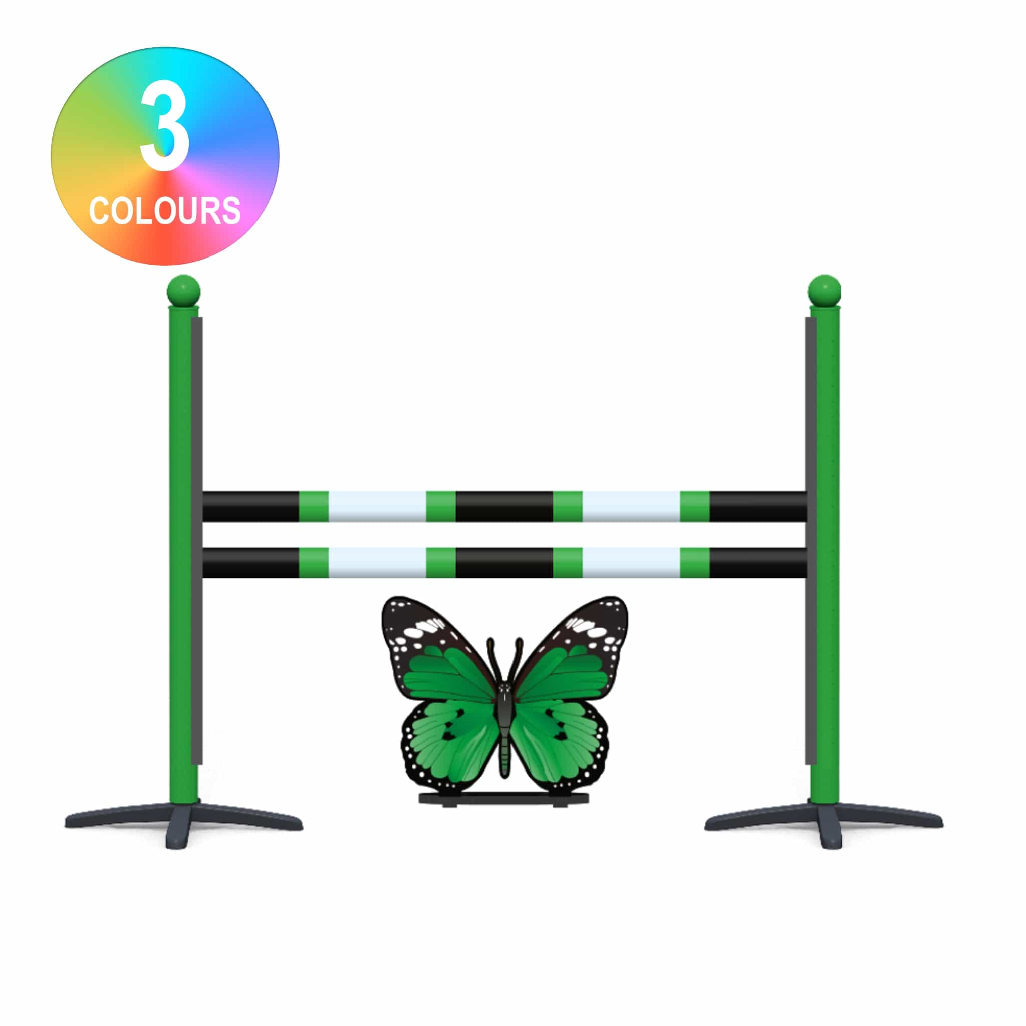 8' ft Butterfly Jump - Tall – Copper Pony Poles