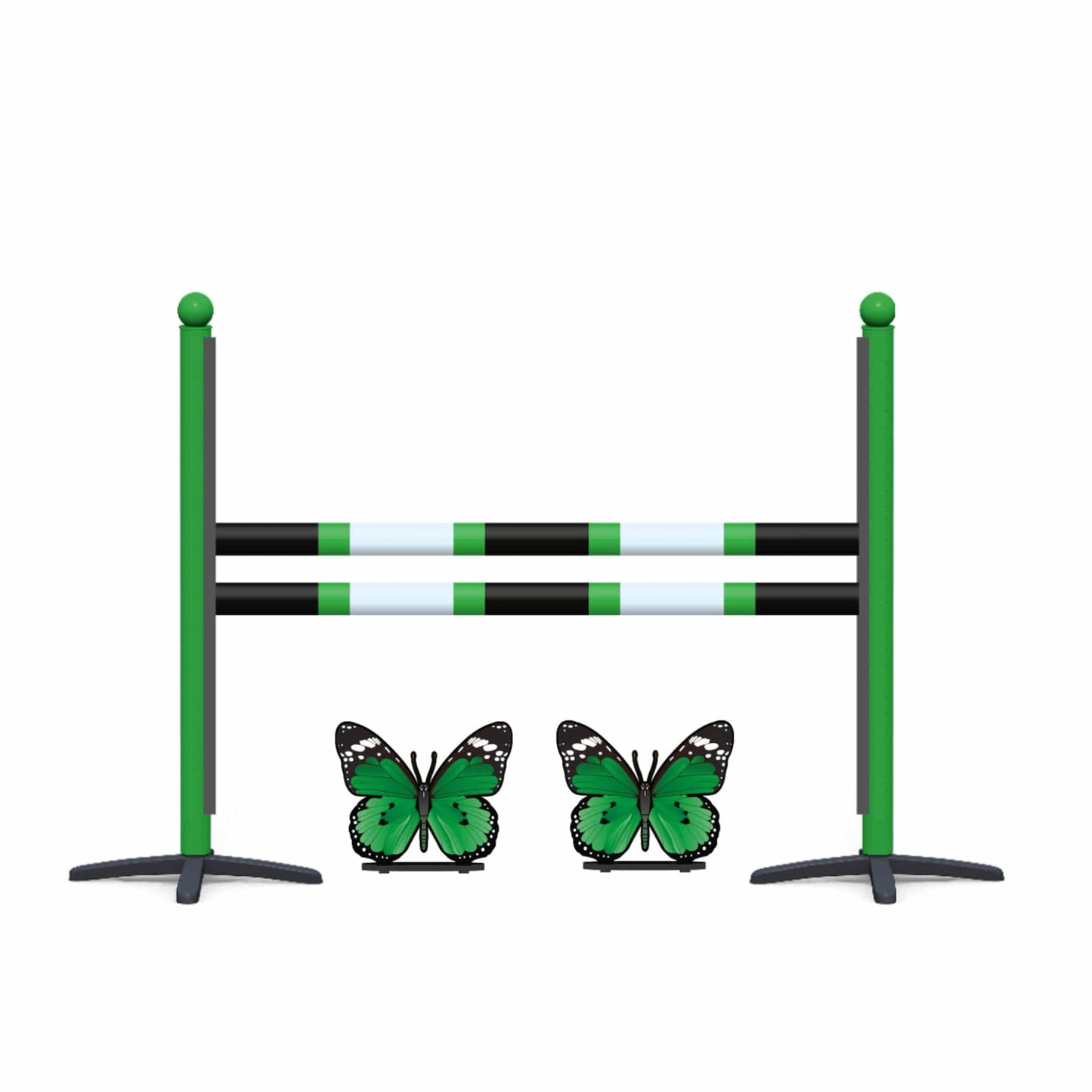 Copper Pony Poles Bundle 8' ft Butterfly Jump - Small