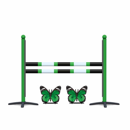 Copper Pony Poles Bundle 8' ft Butterfly Jump - Small