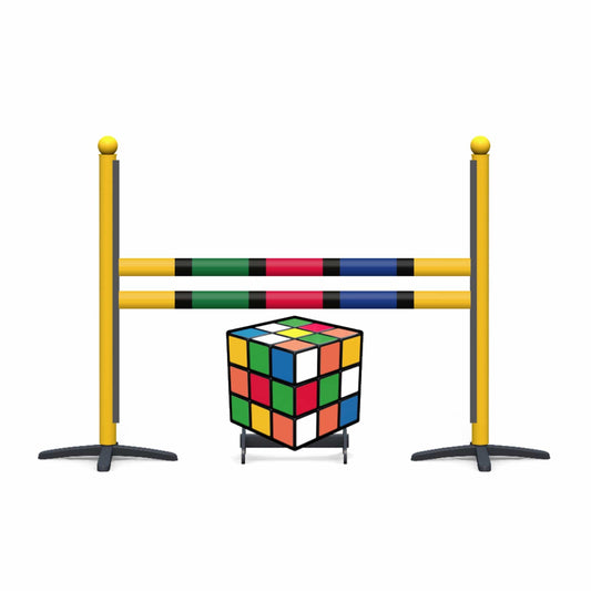 Copper Pony Poles Bundle 8' ft Rubik's Cube Jump - Tall