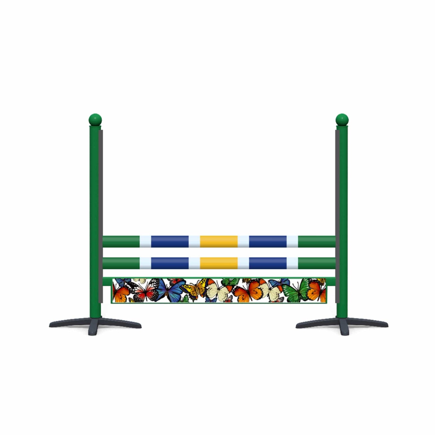 Copper Pony Poles Bundle Butterflies 8' ft Plank Jump