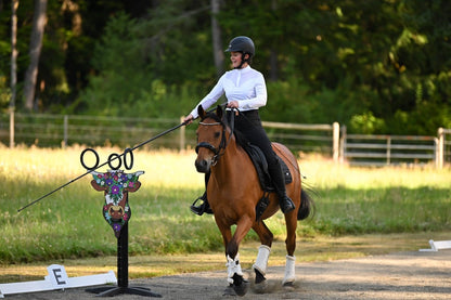 Copper Pony Poles Bundle Competition Bull Obstacle (with stand)