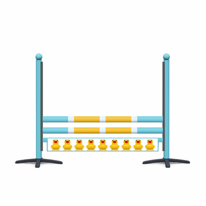 Copper Pony Poles Bundle Duckies 8' ft Plank Jump