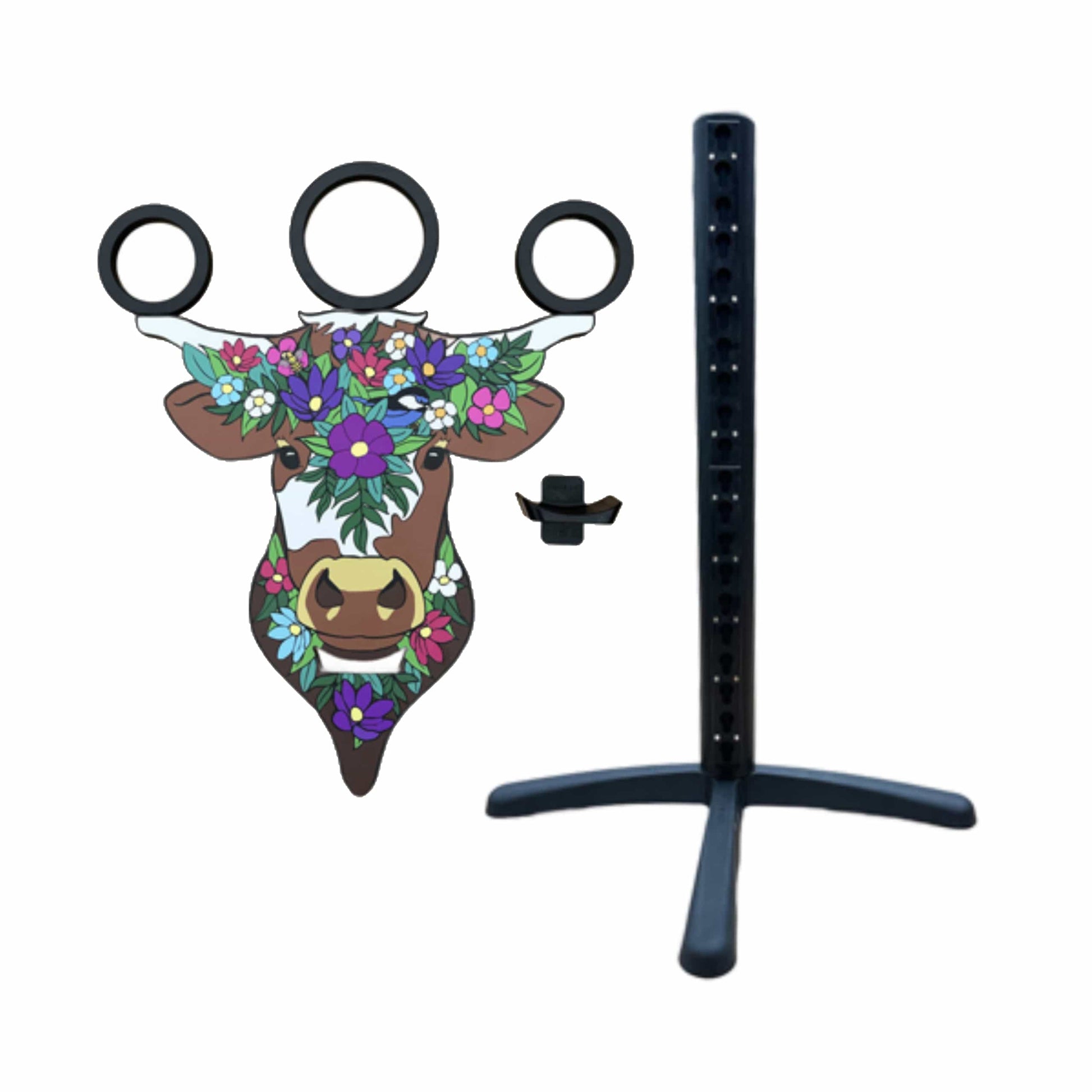 Copper Pony Poles Bundle Full Colour Competition Bull Obstacle (with stand)