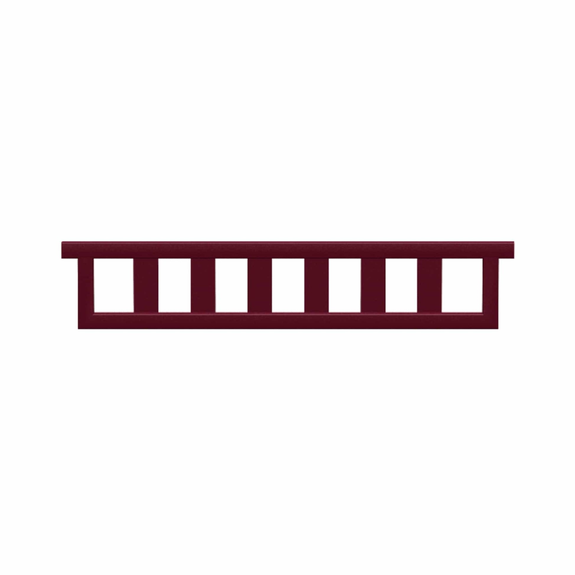 Copper Pony Poles Claret Hanging Ladder Filler - 8' wide