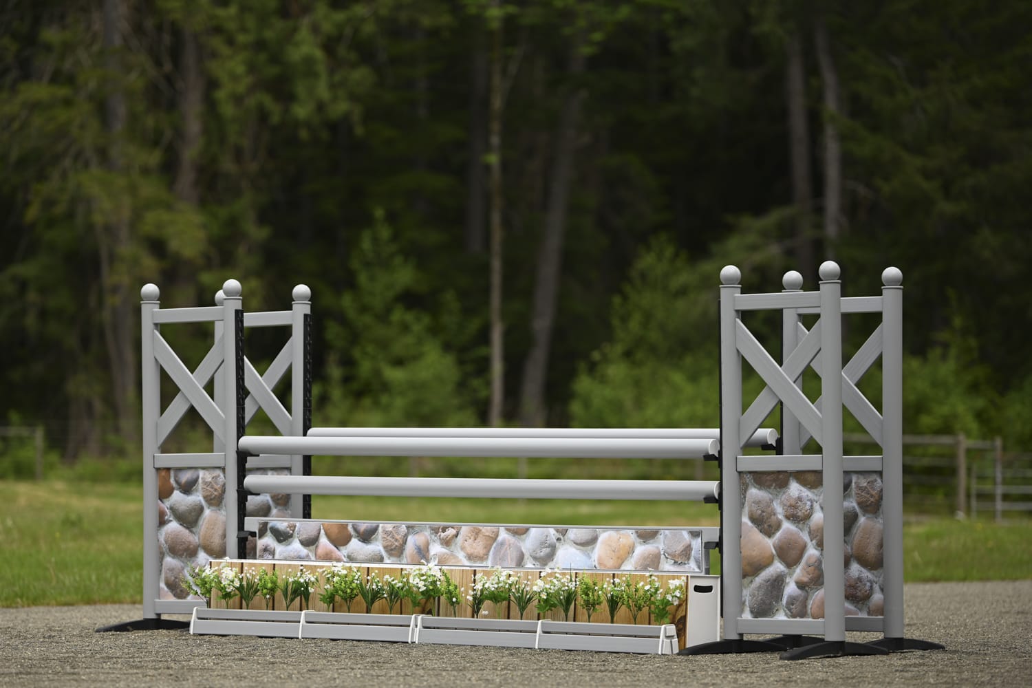 Copper Pony Poles Competition Hunter Course