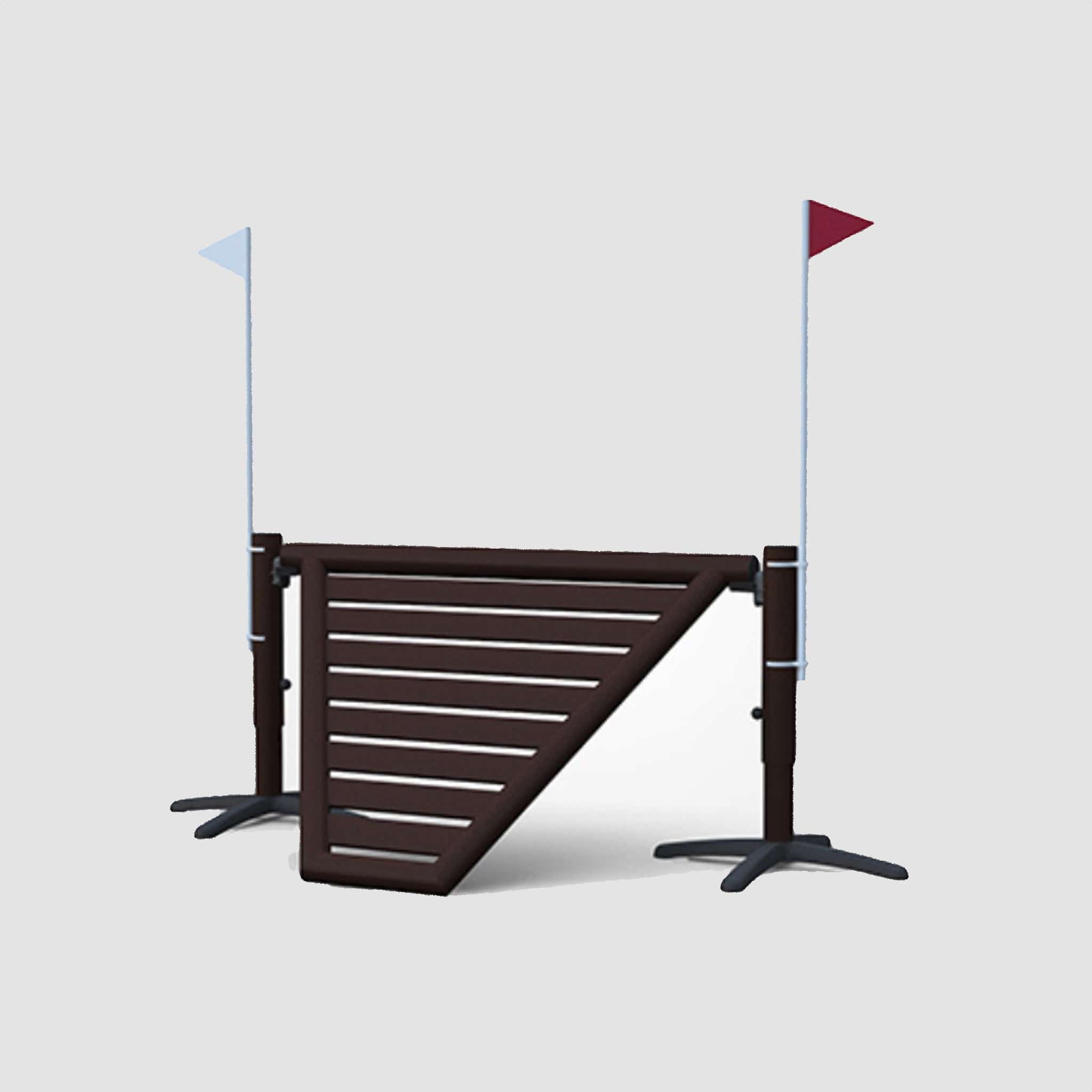 1.8M Arrowhead Jump – Copper Pony Poles
