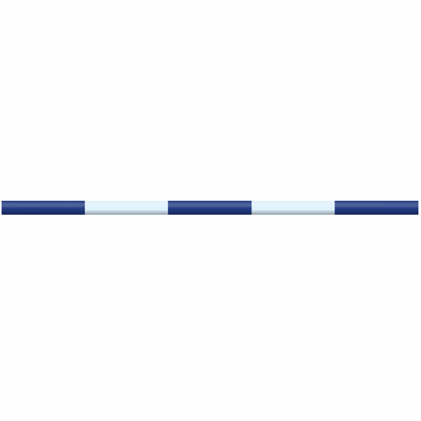 Copper Pony Poles Dark Blue / White Pole - 10' ft Zero Maintenance (Polymer Wrapped Wood)