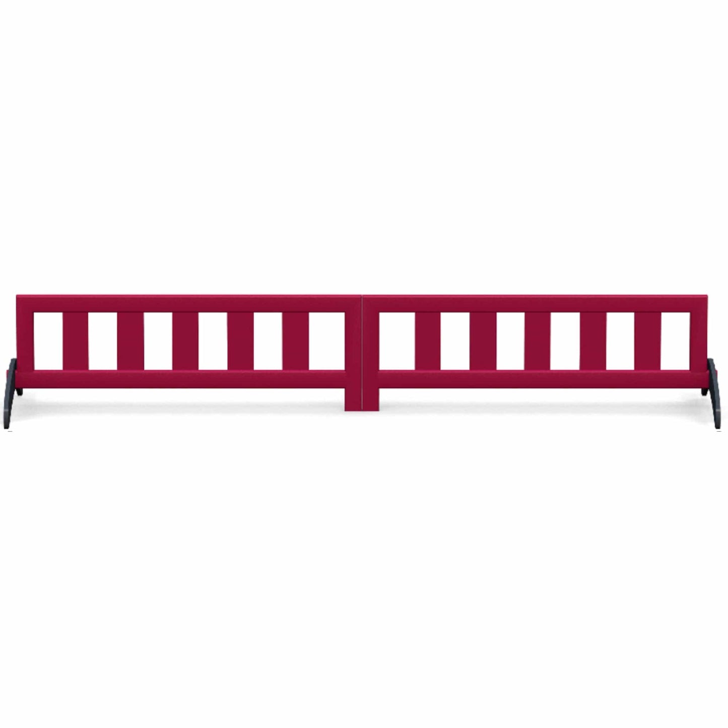 Copper Pony Poles Dark Red Standing Ladder Filler - 10' Wide X 19" Tall