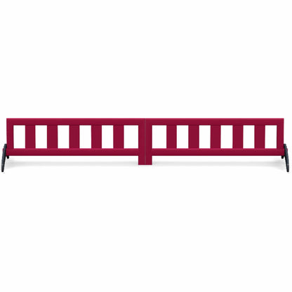 Copper Pony Poles Dark Red Standing Ladder Filler - 10' Wide X 19" Tall