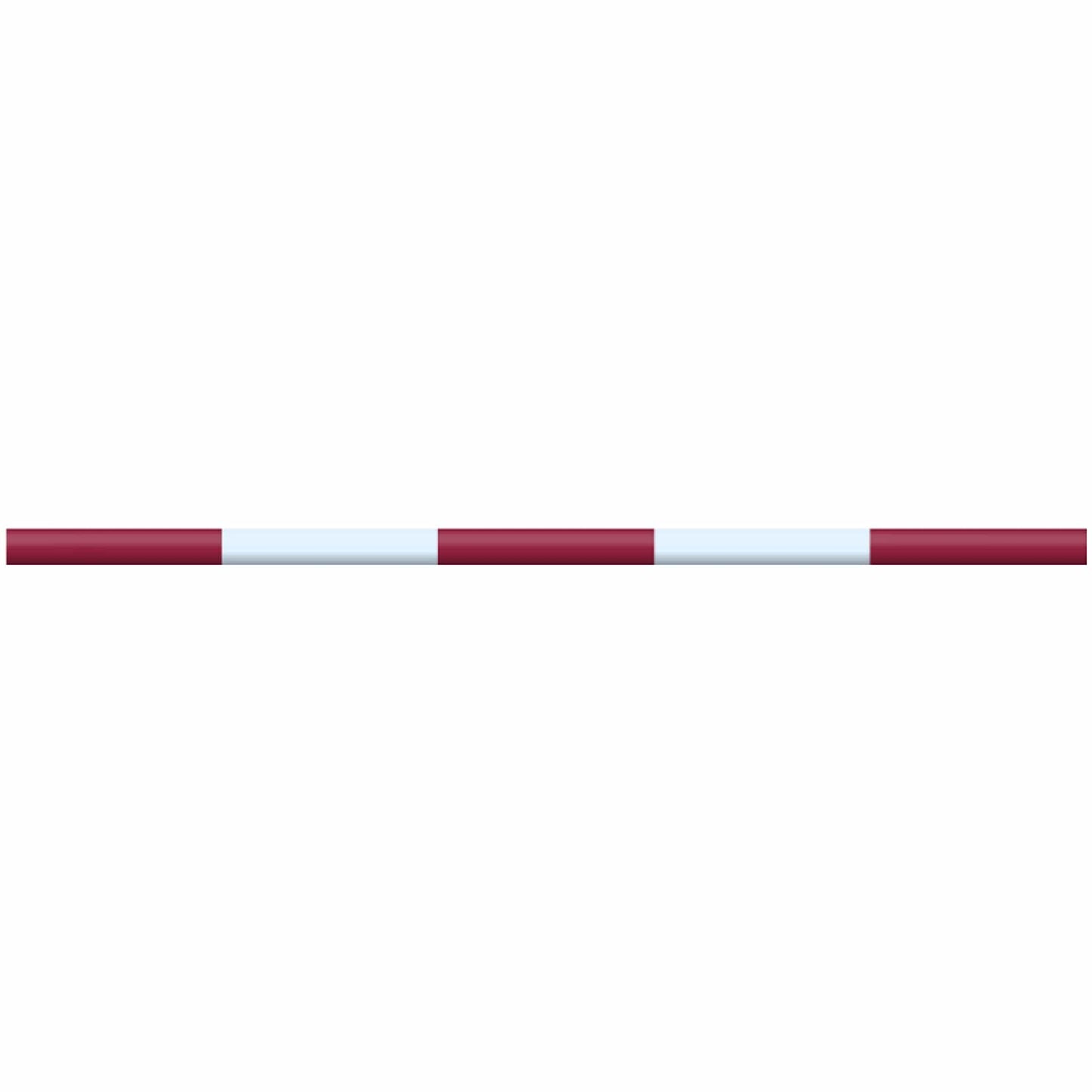 Copper Pony Poles Dark Red / White Pole - 10' ft Zero Maintenance (Polymer Wrapped Wood)