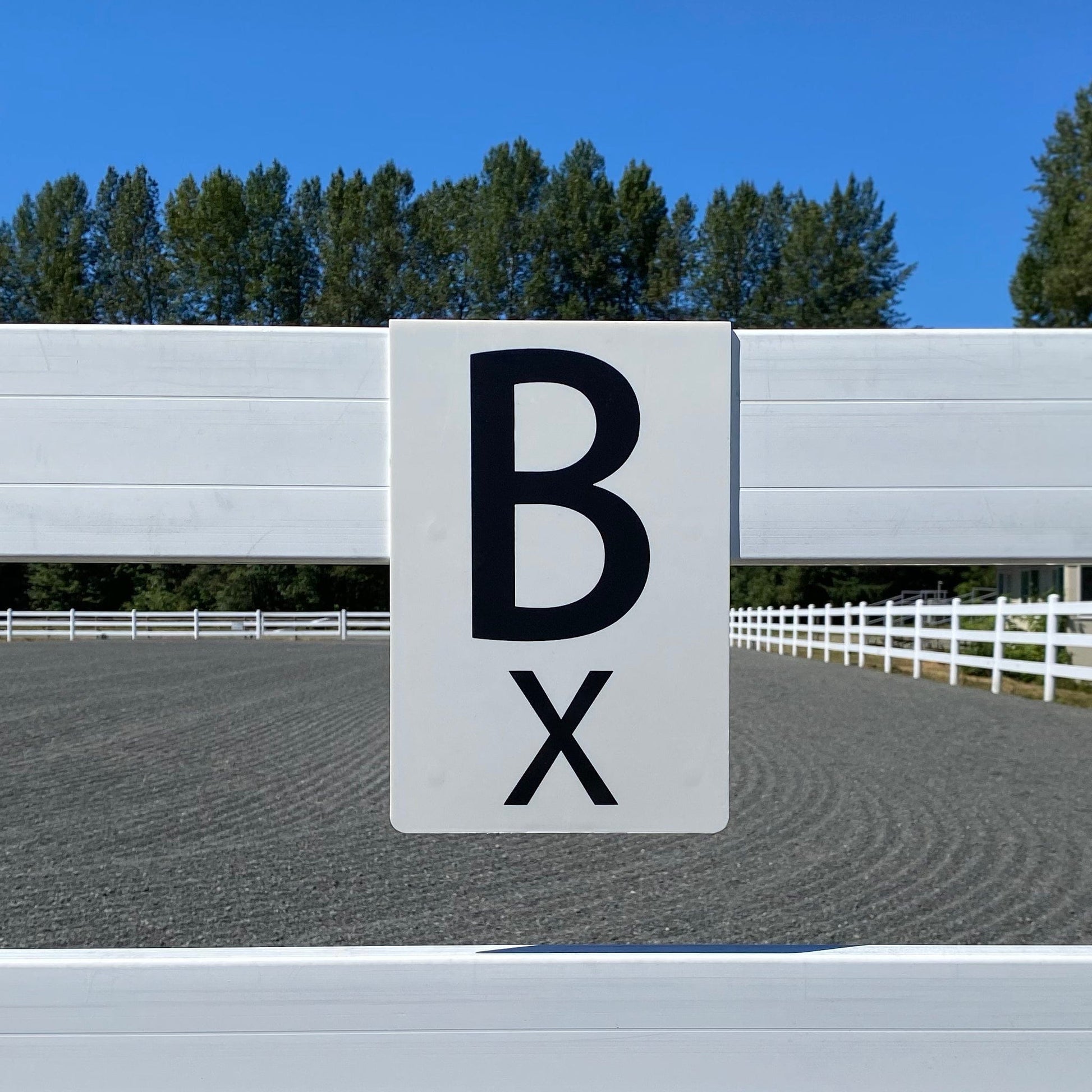 Copper Pony Poles Dressage Dressage Rail Letters (Set of 12)