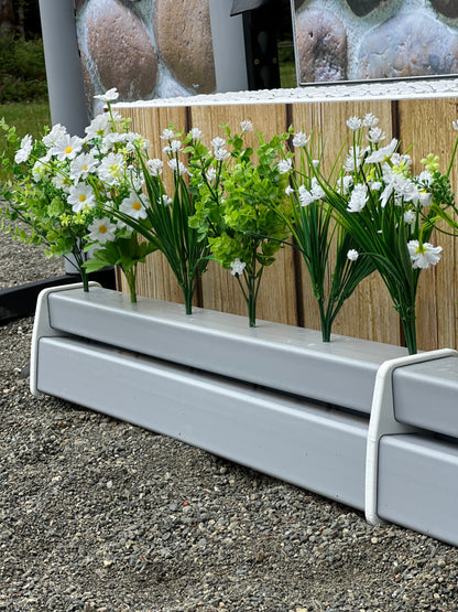 Copper Pony Poles Flower Lines - Set