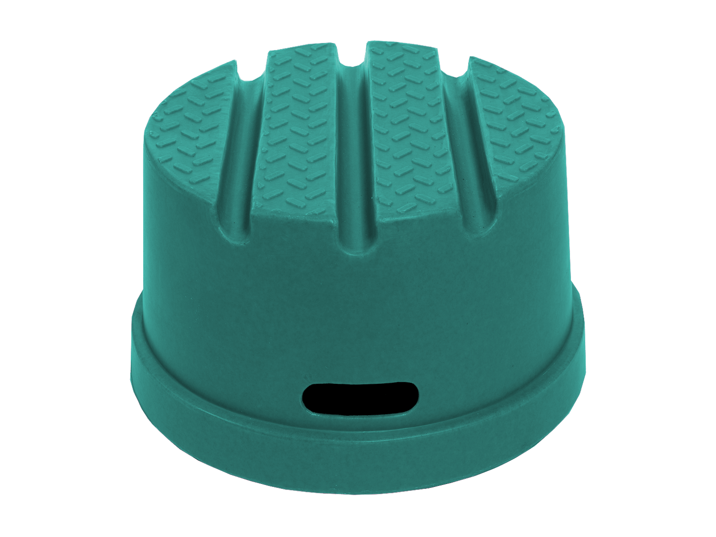Copper Pony Poles Forest Green 1 Step Round Grooming Block