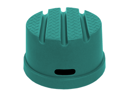 Copper Pony Poles Forest Green 1 Step Round Grooming Block