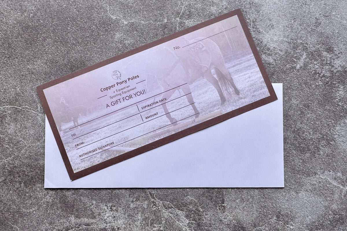 Copper Pony Poles Gift Card Gift Card