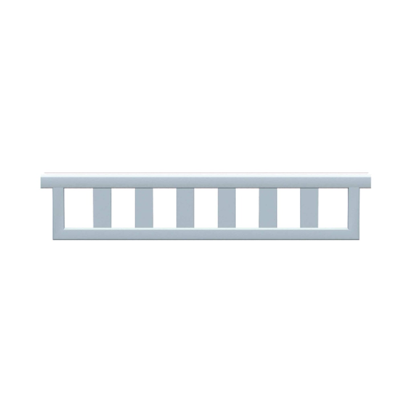 Copper Pony Poles Grey Hanging Ladder Filler - 8' wide