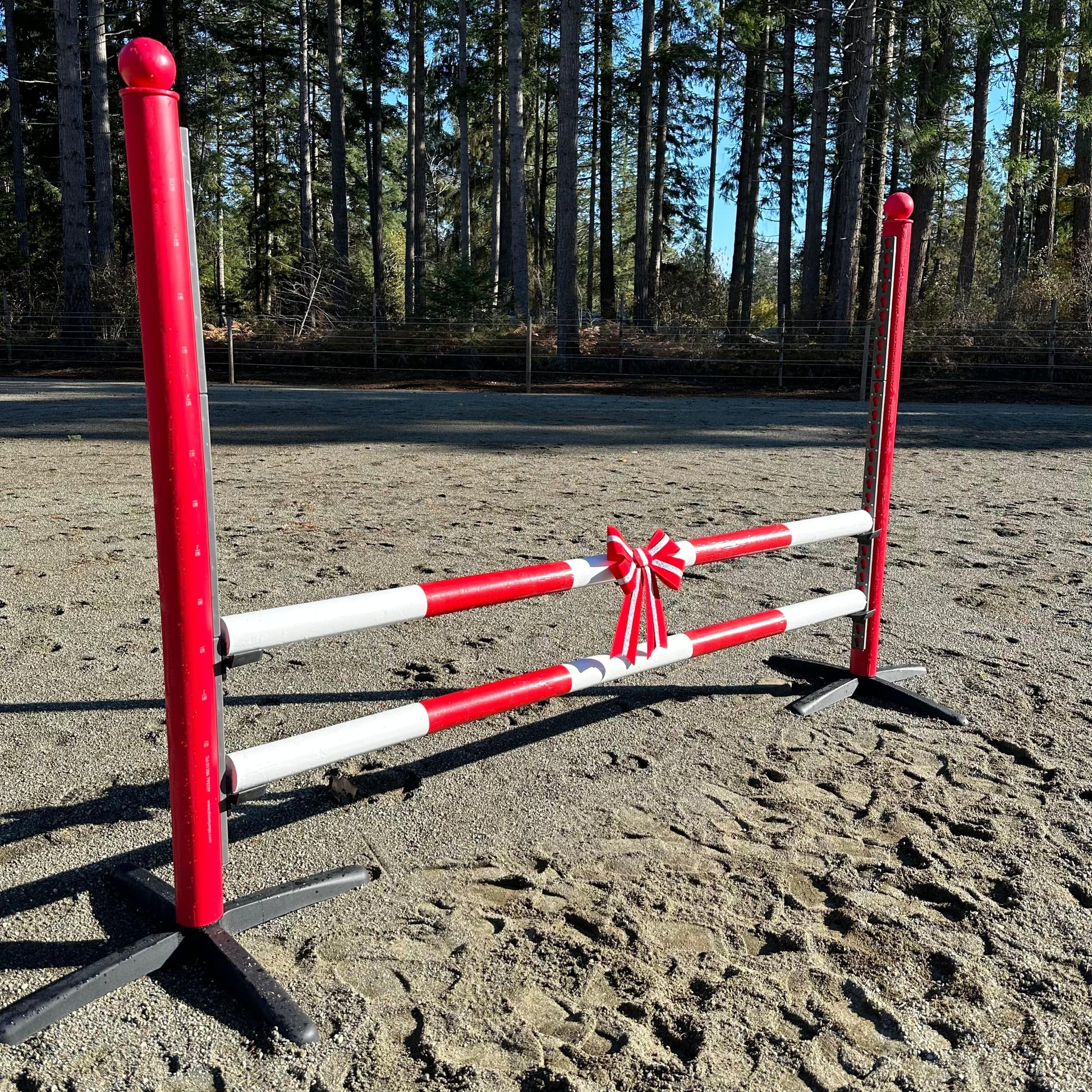 Copper Pony Poles Jump Poles Poles - 8' ft wood (Set of 2)